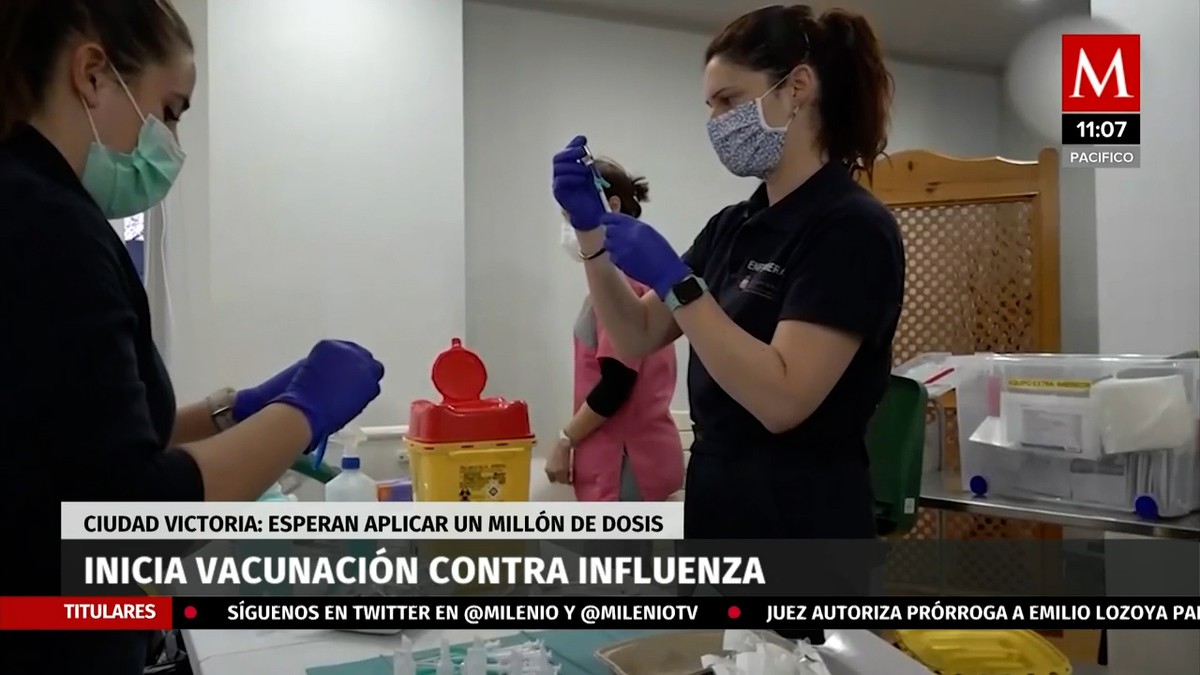 Inicia vacunación contra influenza en Ciudad Victoria