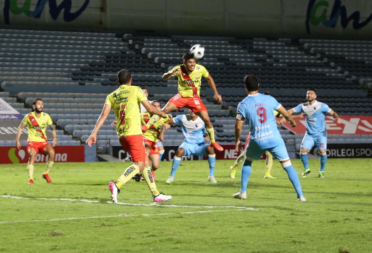 Jaiba Brava y Morelia igualaron aun gol en la Liga de Expansión Mx.