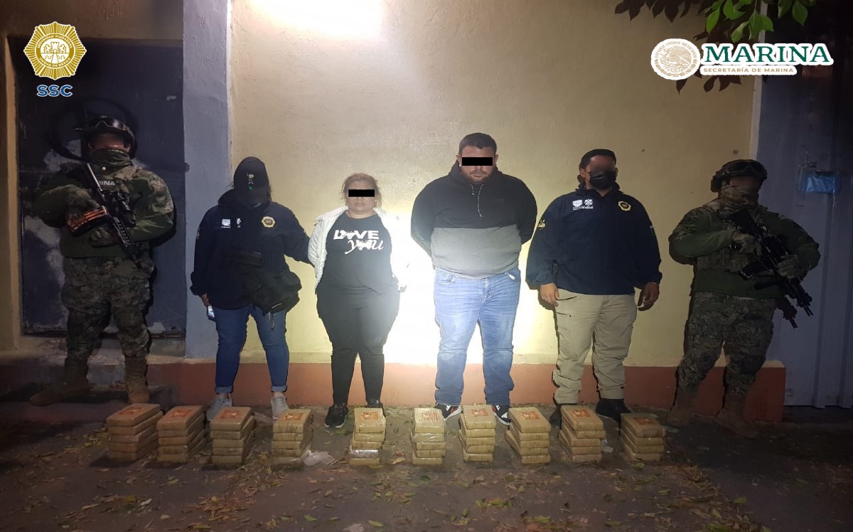 La pareja confesó que se dirigían a Jalisco. | SSC