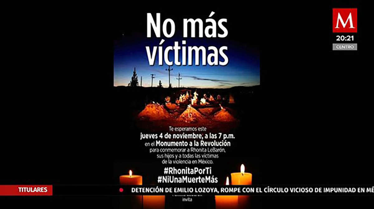 Este 4 de noviembre se cumplen 2 años del ataque a la familia LeBarón