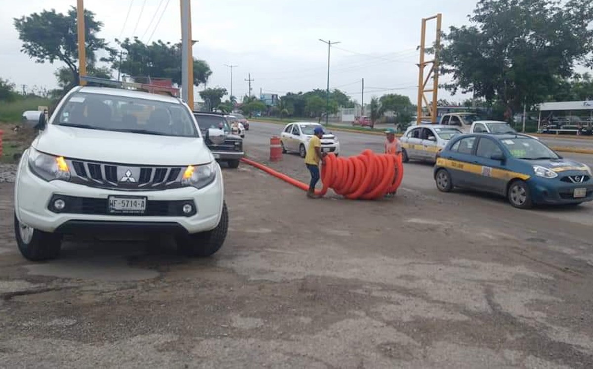 Puente peatonal de la retama cumplirá un año sin terminar construcción