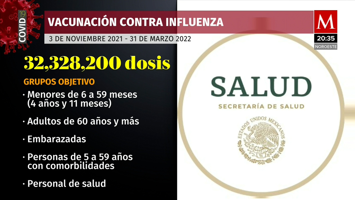 Vacunas anticovid y contra influenza no son incompatibles