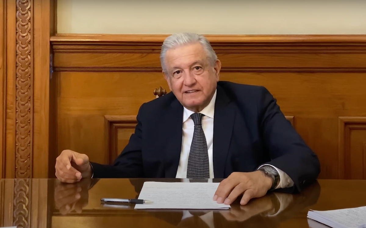 A través de un video, el Presidente compartió los nuevos cambios en materia  de agua. (Especial)