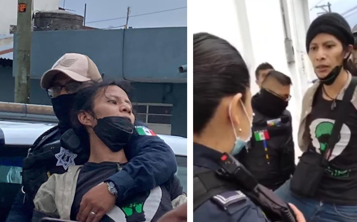 Cuauhtémoc Zamora fue trasladado al cuartel de San José, en Xalapa, tras su detención. (Especial)