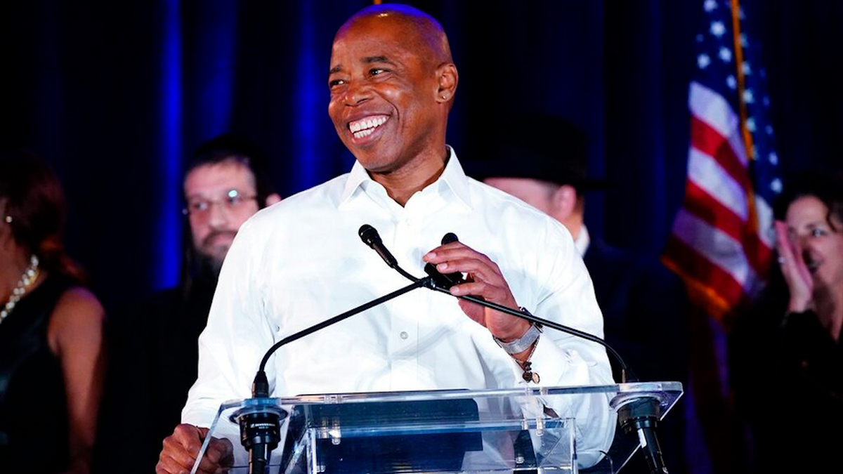 Eric Adams es electo como nuevo alcalde de Nueva York