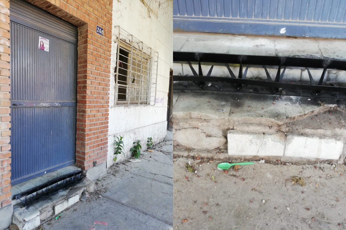 La casa tiene décadas abandonada. (Luis Alatorre)