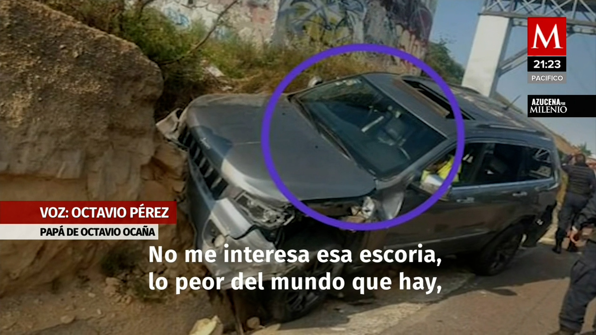 Papá de Octavio Ocaña dice que vengará la muerte de su hijo