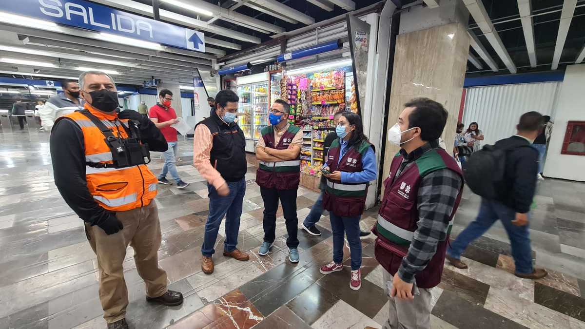 Recorridos en estaciones libres de ambulantaje. | Alma Paola Wong