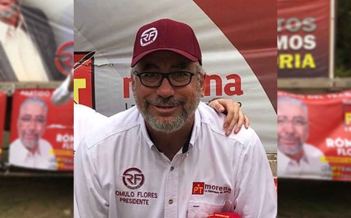 Rómulo Martín Flores Aldape, ex candidato a alcalde en Burgos, Tamaulipas. (Especial)