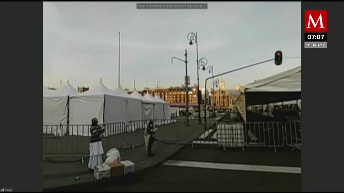 Séptima fiesta de las culturas Indígenas en el Zocalo