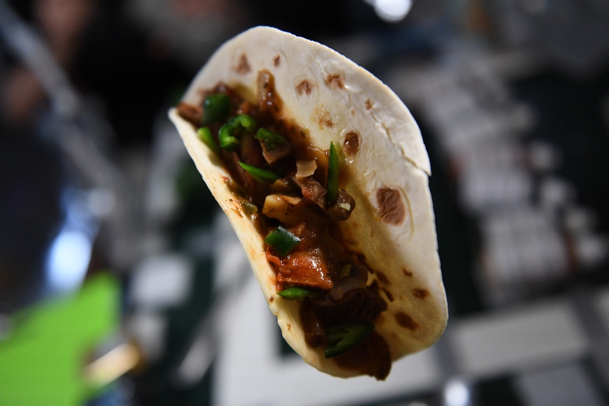 Los tacos en el espacio han generado revuelo en los astronautas de la NASA. | Foto: NASA