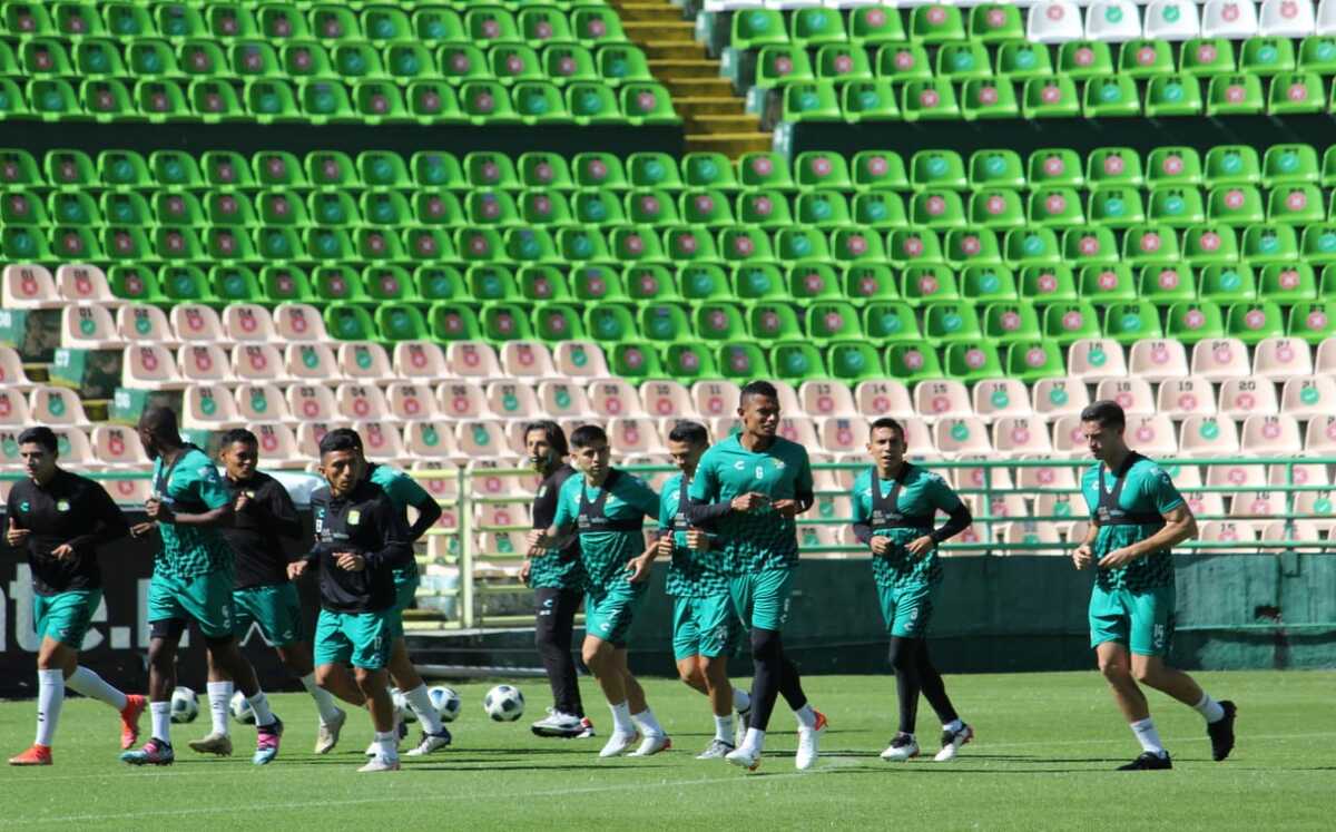 Club León se prepara para su encuentro ante Necaxa este 6 de noviembre en el Estadio León.