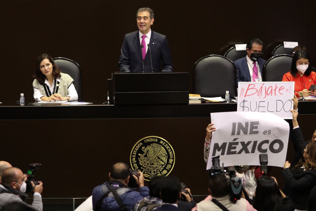 Comparecencia Lorenzo Córdova en la Cámara de Diputados. (Cuartoscuro)