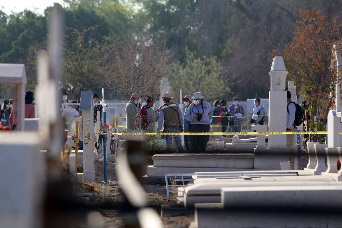 La CRIH entregará perfiles de muestras tomadas de marzo a julio a familiares de desaparecidos . Mauricio Román
