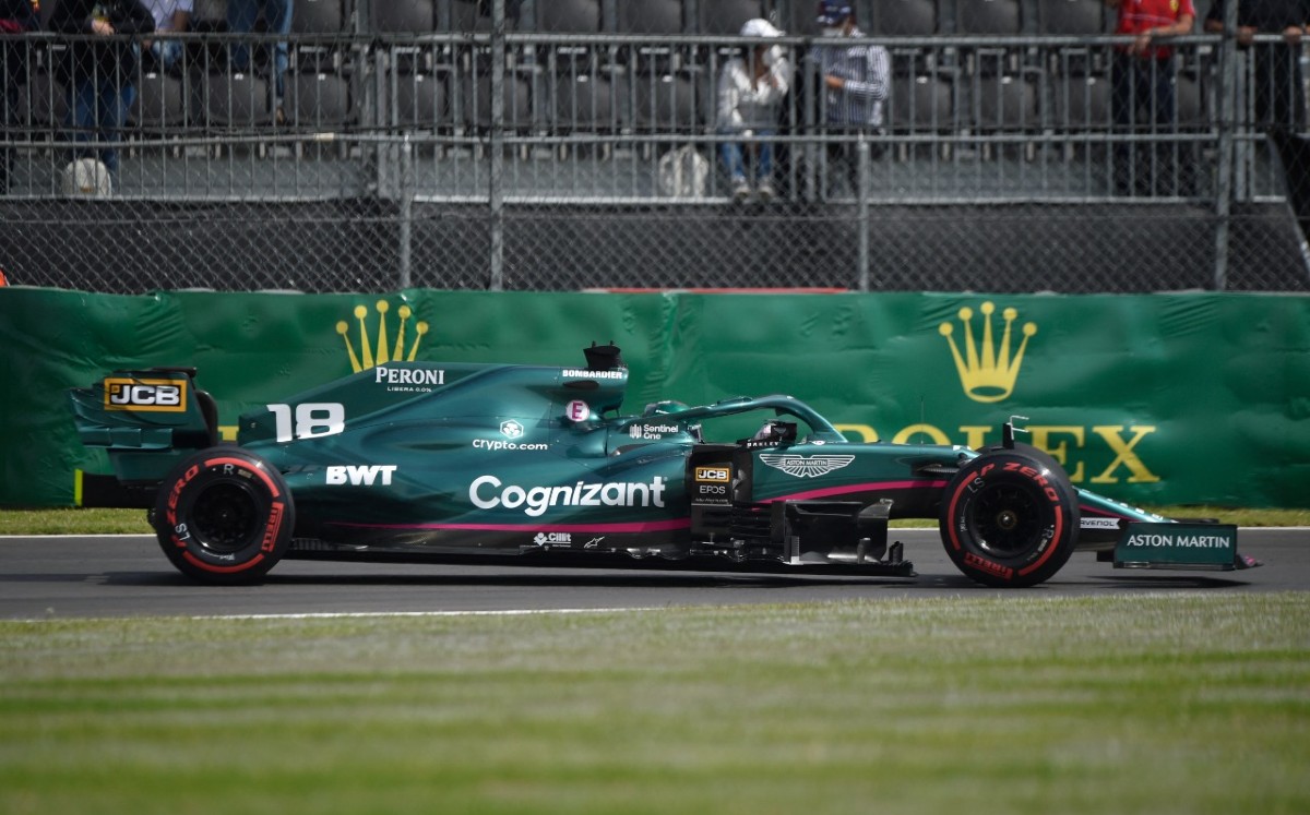 Lance Stroll, piloto de Aston Martin (AFP)