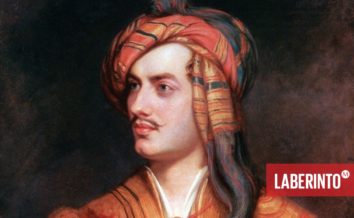 'Lord Byron en traje albanés', del pintor Thomas Phillips, c. 1835. (Wikimedia Commons)