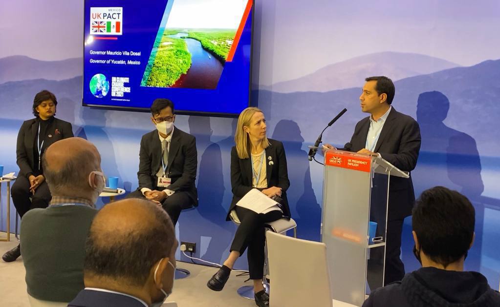 Mauricio Vila Dosal en la COP26