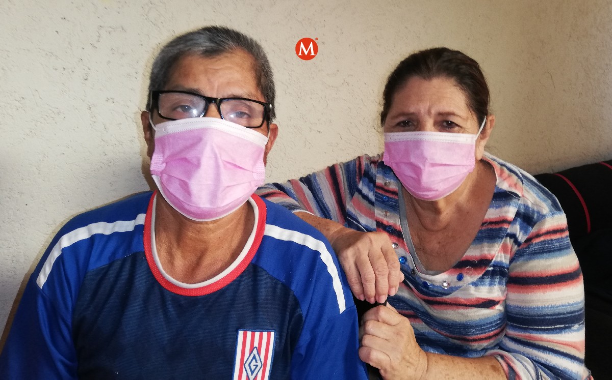 Ofelia Esteves Muñoz encuentra a su hermano José Antonio después de 23 años de desaparecido. (Pablo Reyes)