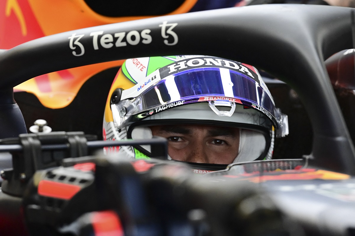 Sergio Pérez, piloto de la Escudería Red Bull (AFP)