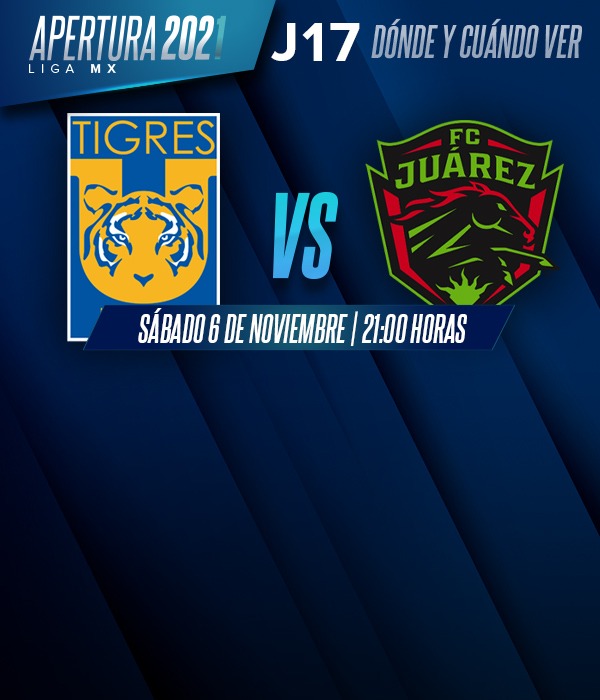 Tigres vs Juárez, agenda Liga MX