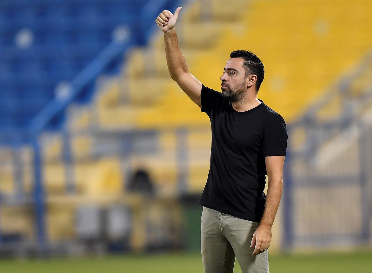 Xavi Hernández, ex futbolista español (EFE)