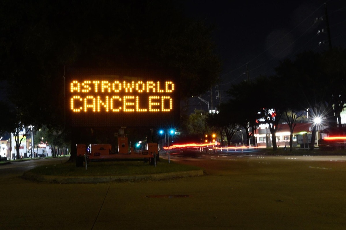 El festival Astroworld se canceló debido al incidente | EFE