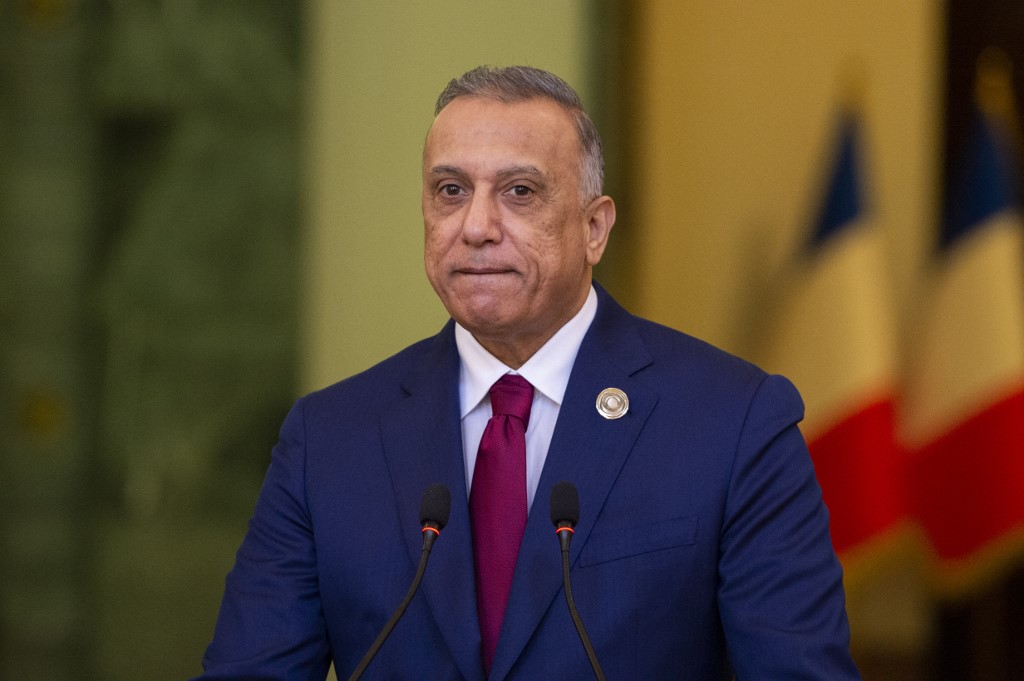 Mustafá al Kazimi, primer ministro de Irak. (AFP / Archivo)