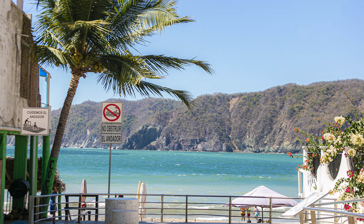 Playa Cuastecomates en Cihuatlán, Jalisco (Cortesía)