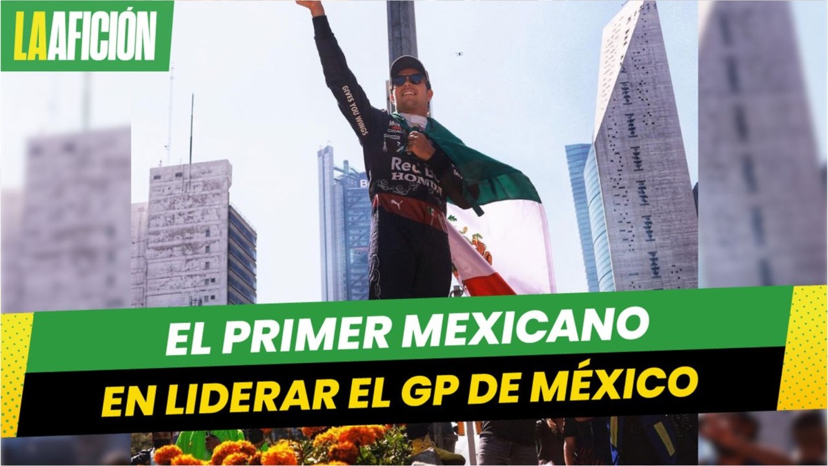 Checo Pérez, primer mexicano en liderar el Gran Premio de México 2021