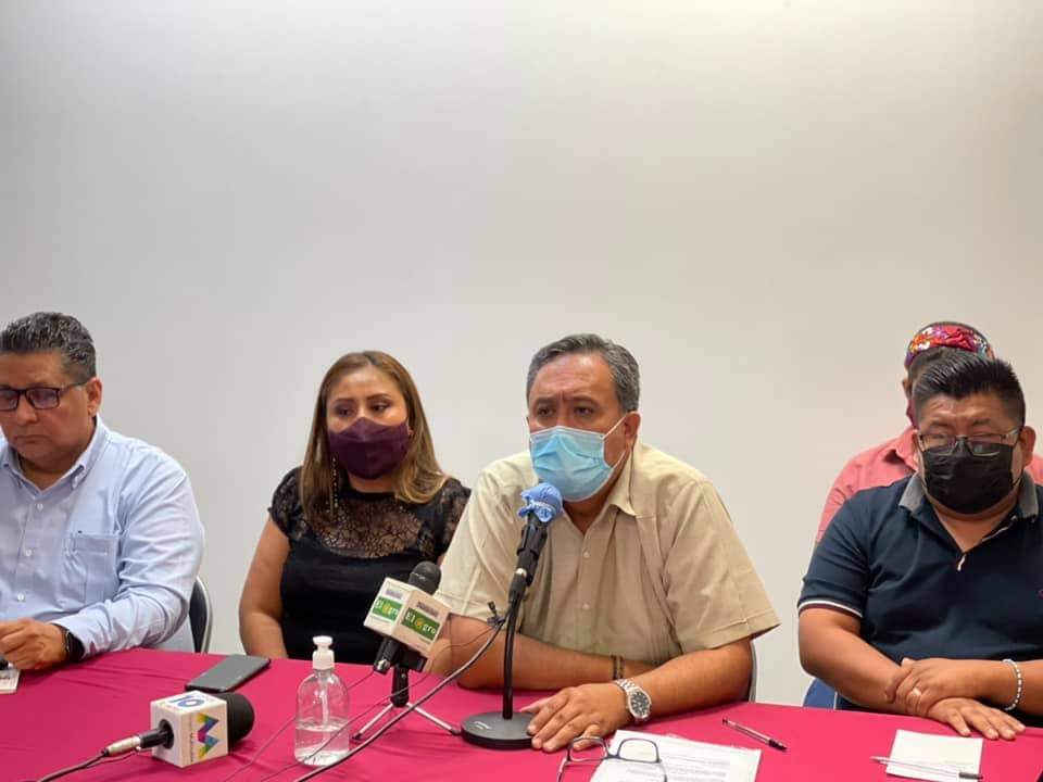 Consejo Estatal de Morena en Guerrero. Foto: Rogelio Agustín
