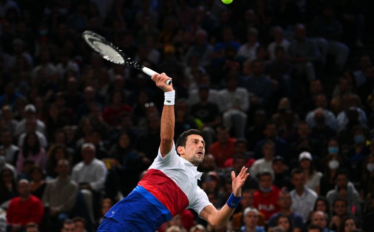 Dovak Djokovic gana su sexto Masters de París (AFP)