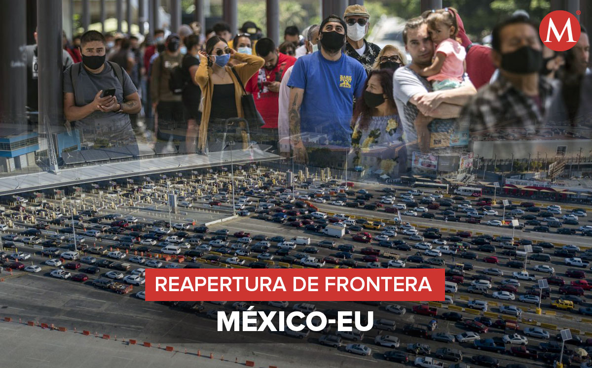 La frontera reabrió tras más de un año por la pandemia. | Fotos: Cuartoscuro