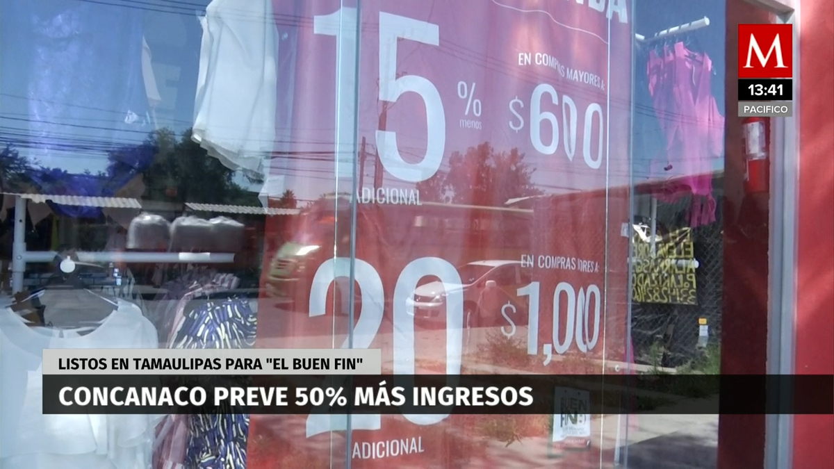 Listos en Tamaulipas para el buen fin