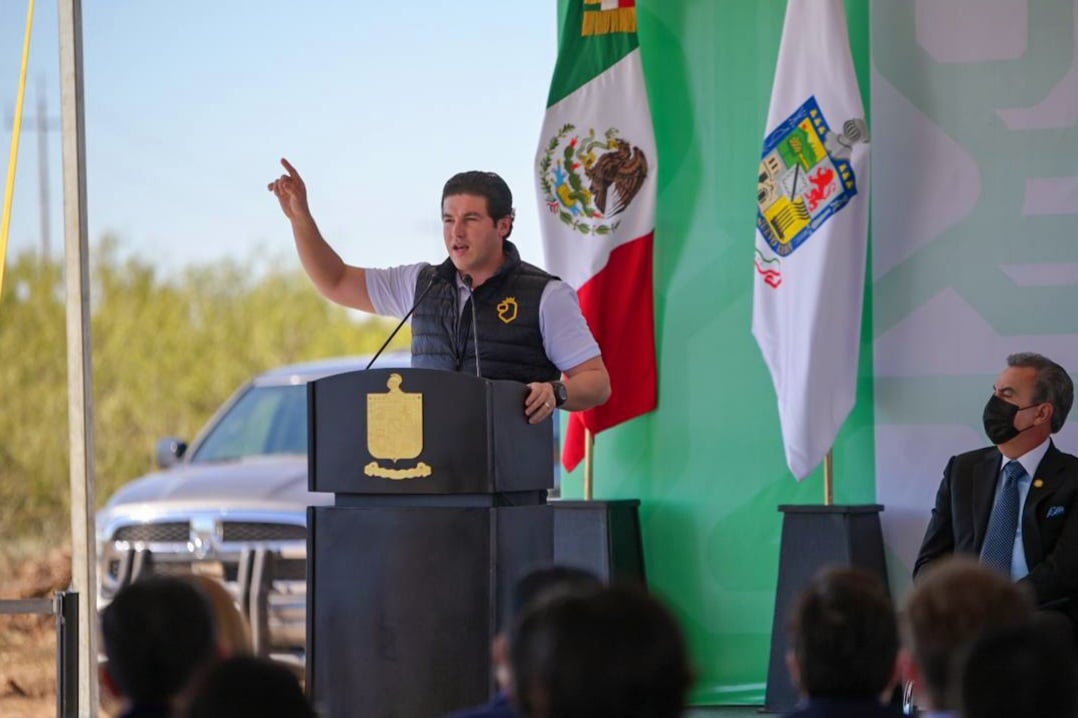 Samuel García, gobernador de Nuevo León. Foto: Especial.