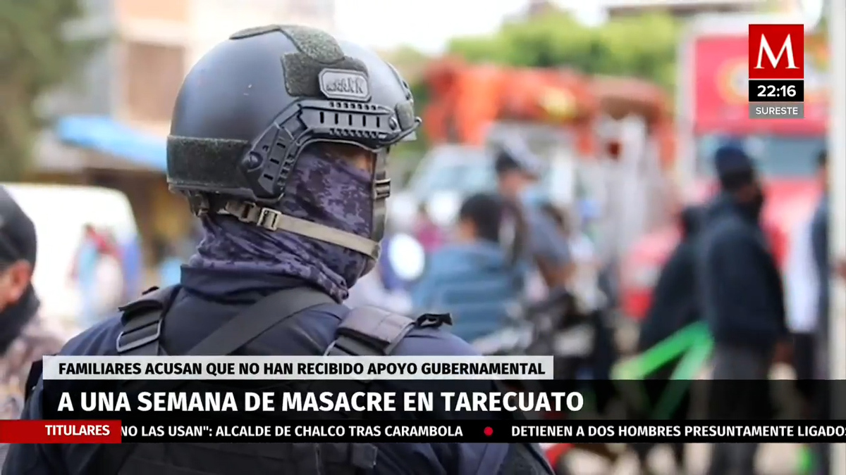 Tangamandapio. Despliegan operativo de seguridad por asesinatos