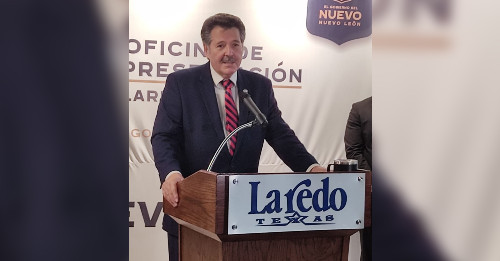 El alcalde de Laredo, Texas, Pete Sáenz. Foto: Roberto Alanís