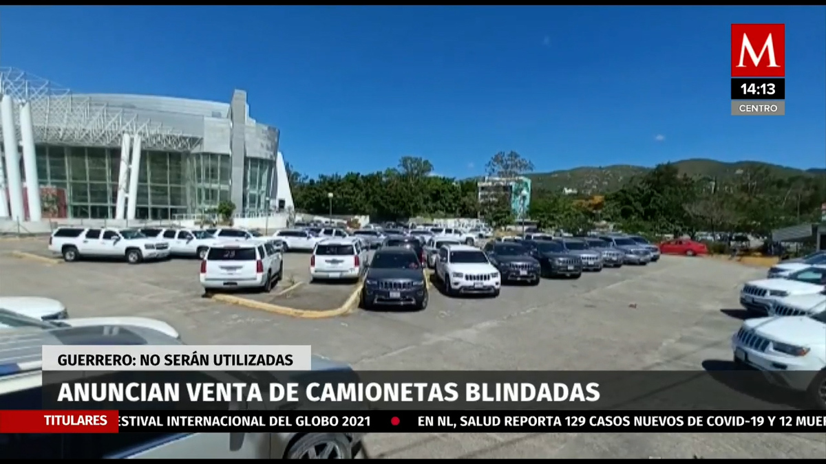 Anuncian venta de camionetas blindadas en Guerrero