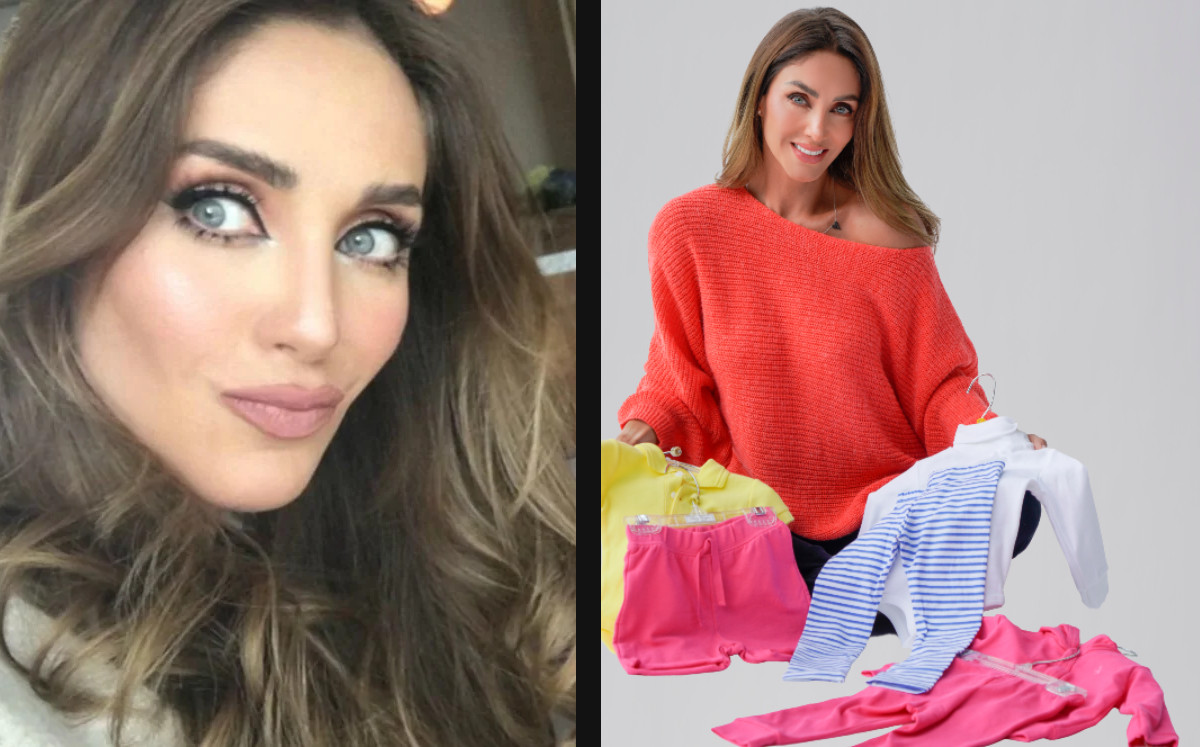 Baby Creysi llega a Estados Unidos con Anahí como diseñadora de la ropa para bebés. (Especial)