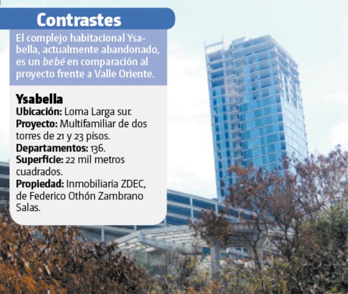 El complejo habitacional luce sin terminar. Raúl Palacios