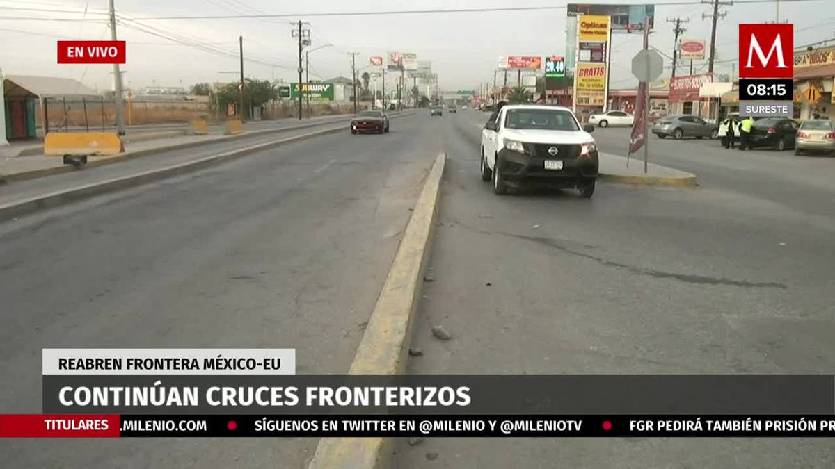 Continúan cruces fronterizos en Chihuahua