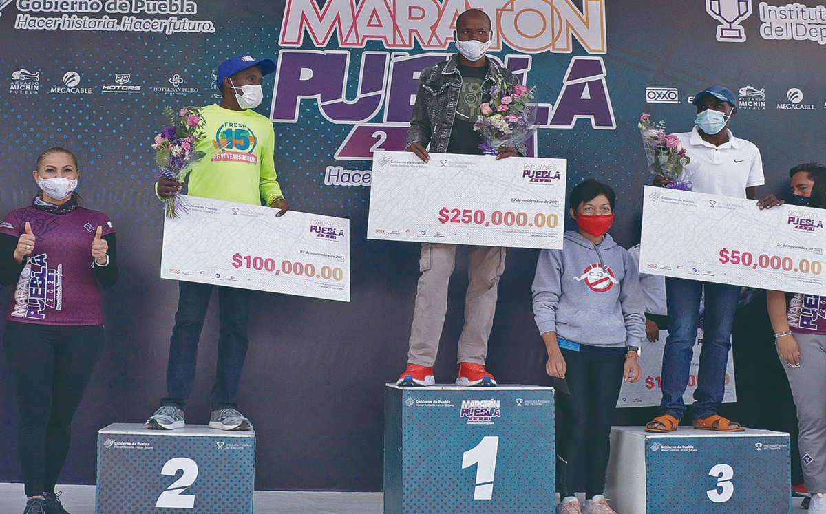 Kenia domina en el Maratón de Puebla 2021 | Agencia Enfoque