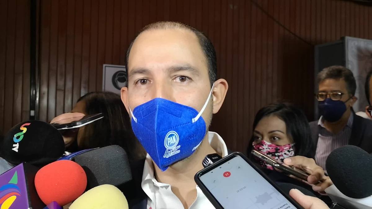 Marko Cortés, dirigente nacional del PAN, en la Cámara de Diputados. (Fernando Damián)