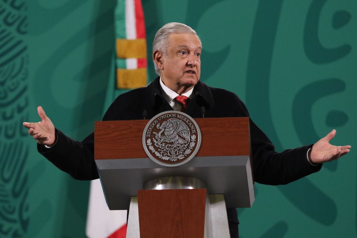 Presidente Andrés Manuel López Obrador en La Mañanera hoy 08 de noviembre | Cuartoscuro