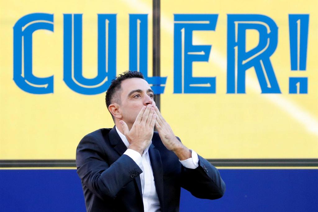Xavi Hernández, bnuevo técnico del Barcelona (EFE)