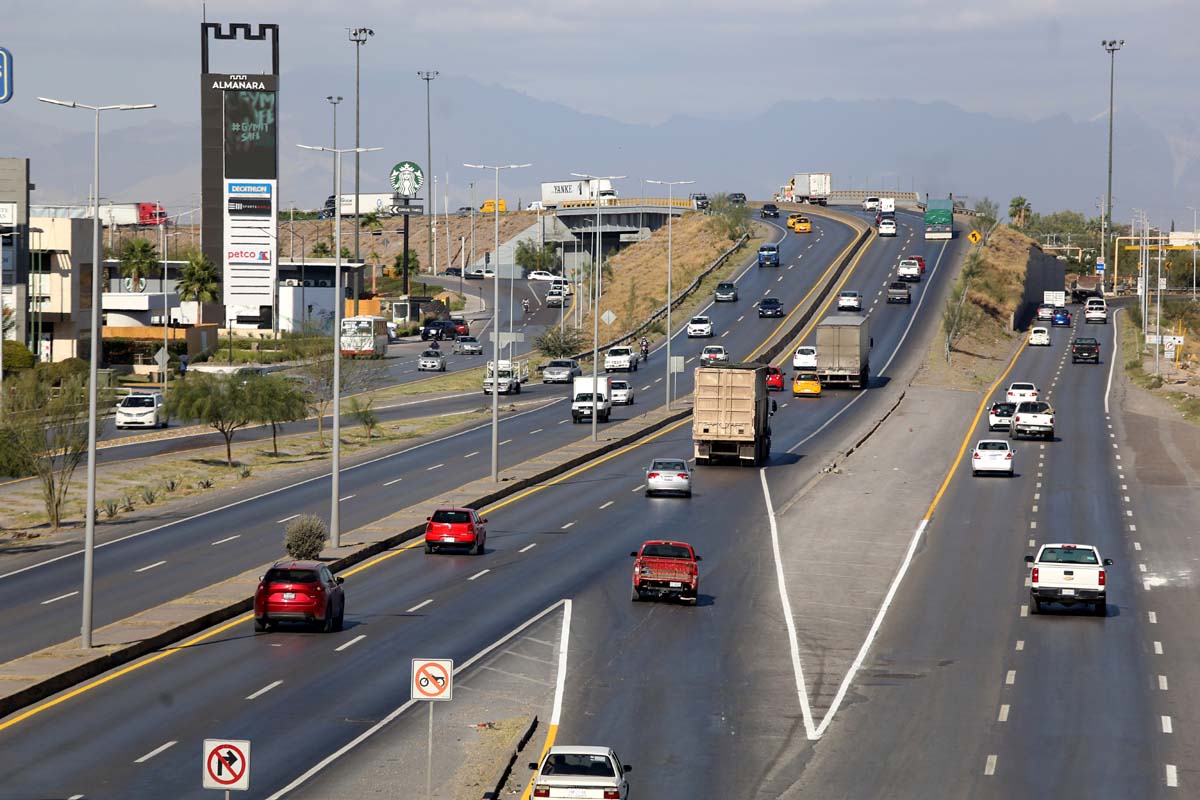 Periférico de Torreón. (Mauricio Román)