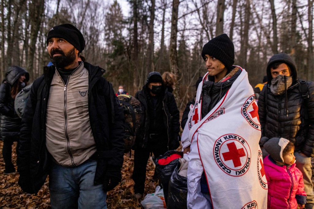 Polonia ha dicho que la crisis migratoria fue ocasionada por Bielorrusia. (AFP)
