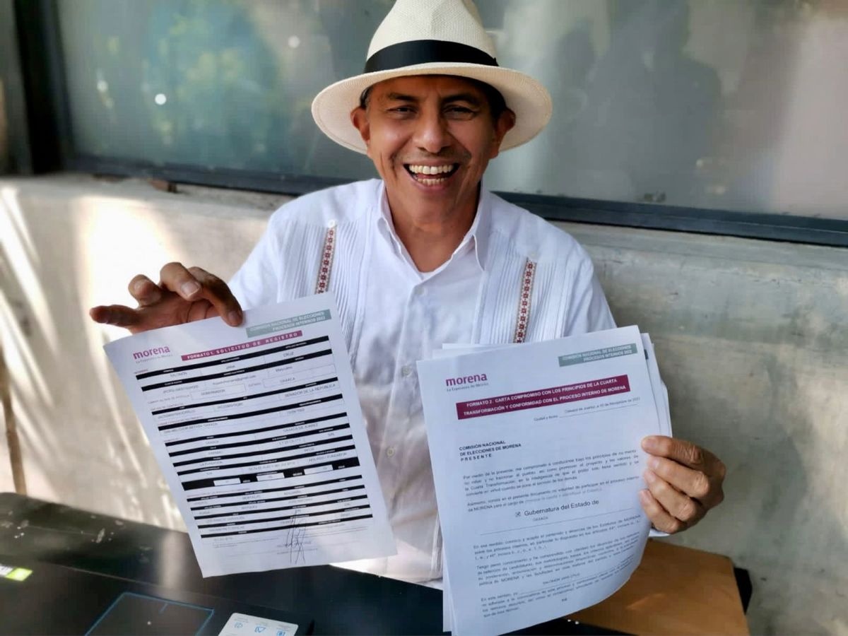 Ambos anunciaron el registro de su candidatura por Morena a través de sus redes sociales. (Twitter)