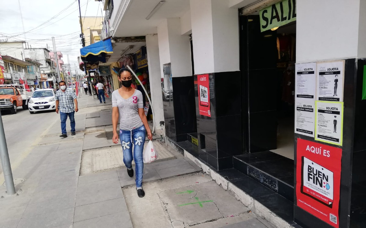 Buen Fin en el centro de Altamira. (Pablo Reyes)