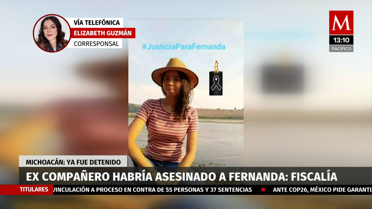 Ex compañero de escuela habría asesinado a Fernanda: FGR