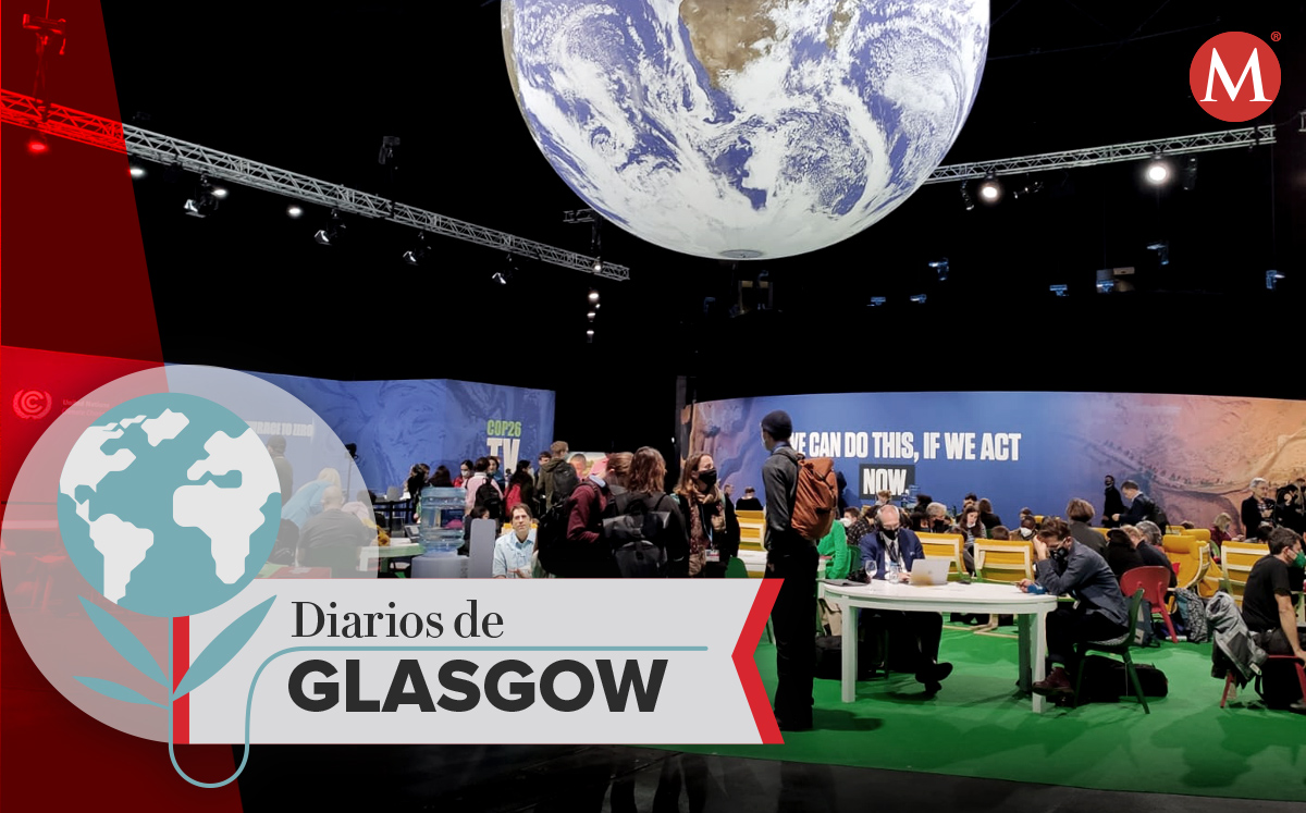 Los diarios de Glasgow en la COP26 | Foto: Pedro Gamboa/ Diseño: Especial